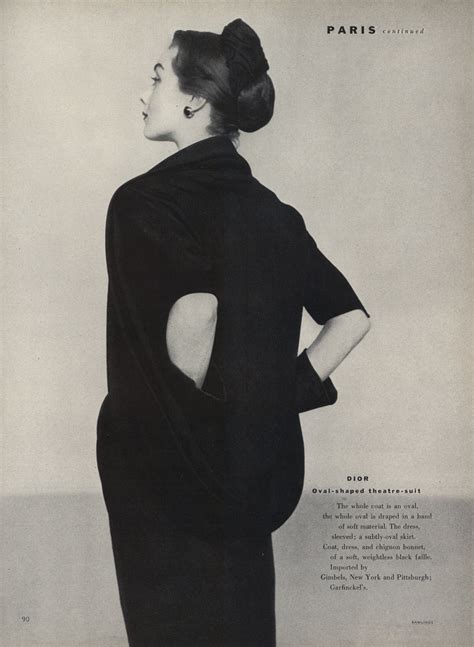 classic dior silhouette|christian dior 1951 collection looks.